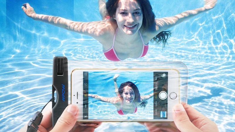 Mpow Smartphone Dry Bag, $5 with code 4GFY93WH | 2-Pack, $8 with code SMFU7LNE